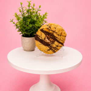 Chocolate Hazelnut Stuffed Cookie