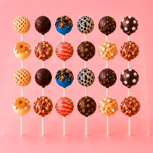 (24 Cake Pops) Premium Cake Pop Party Pack